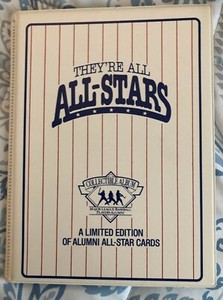 1991 SmithKline BEECHAM 20-Card ALL-STARS For MUSCULAR DYSTROPHY MDA w/binder