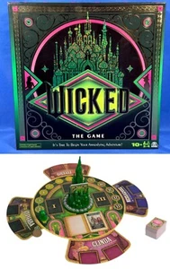 WICKED: THE GAME gioco da tavolo EMERALD CITY 3D CENTROTAVOLA Spin Master MAGO DI OZ - Foto 1 di 9