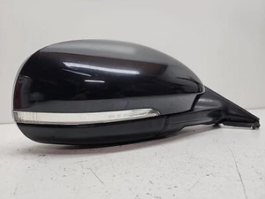 049504 | 2010- 15 Jaguar XF Right Side Door Mirror BLIND SPOT BLACK OEM RH - Picture 1 of 14