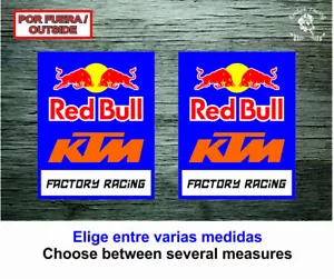 Sticker Vinilo Decal Vinyl Autocollant KTM Factory Racing Moto GP Motogp Bike - Imagen 1 de 6