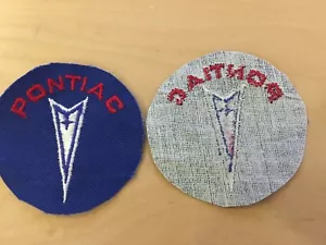 pontiac VINTAGE patch,new old stock,1960's,,no border - Picture 1 of 1