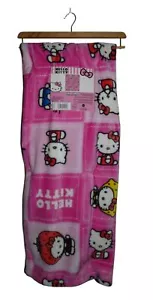 Hello Kitty Throw Blanket Pink Fruity Fruit Super Soft Plush NWT - Picture 1 of 5