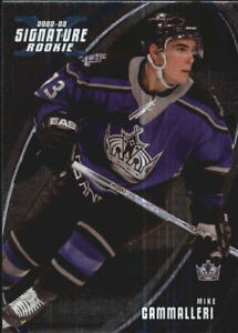 2002-03 BAP Signature Series Kings Hockey Card #197 Mike Cammalleri RC