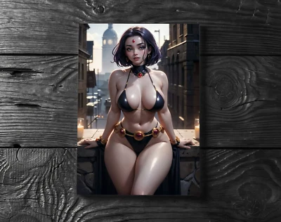 Sexy Raven Teen Titans DC Universe Comics Poster Print - No Frame - image 1 of 3