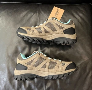 MSRP: $25.95 | Bearpaw Olympus Hiking Shoe | Color Taupe & Aqua | US Womens 10 - Picture 1 of 7