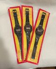 Vintage 1986 Lorillard Quartz Watches 2ea. New in Package 1ea running new batt.