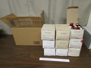 Box of 100 Bottles of Carter's Neat-Flo Bottle Inker 2 oz/59.15 ml Red 21447 - Picture 1 of 3