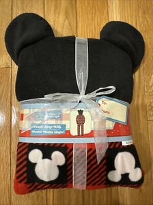 Disney Kid's Mickey Mouse 100 Years Matching Family Hooded Blanket Sleeper  (S) - Picture 1 of 3