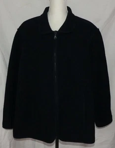 KARIN GLASMACHER Damen Übergangs Jacke, 100 % Merinowolle, dunkel Blau, - Bild 1 von 3
