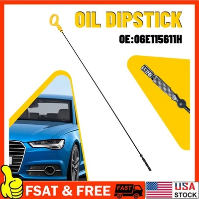 06E115611H Oil Dipstick For Audi A4 S4 2008-2016 & A5 S5 2005-2016 3.0L Engine A - Image 1 of 4