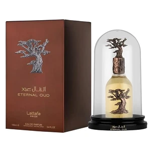 Lattafa Pride Eternal Oud for Unisex Eau de Parfum Spray 3.4 Ounce Free Shipping - Picture 1 of 5