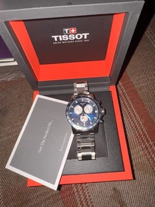 Tissot Bluedial Supersport Chrono 45.5mm Case Diameter - Picture 1 of 4