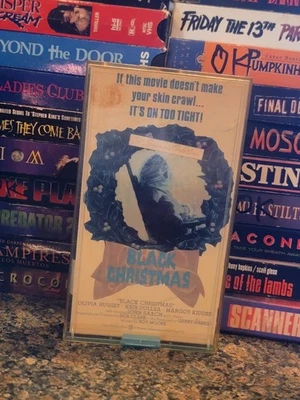 Black Christmas [1974] 1986 WB VHS Rare  - Image 1 of 4