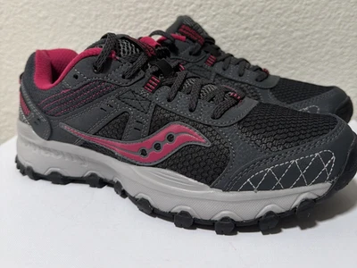 Кроссовки беговые женские Saucony Raptor TR Trail размер 7,5 серые/розовые S15427-5 - Изображение 1 из 4