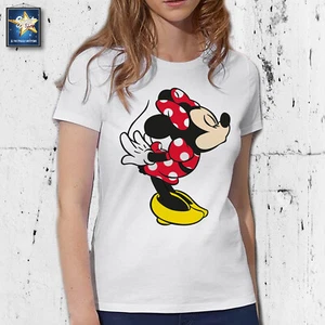 T-shirt maglietta topolino minnie idea regalo san valentino anniversario coppia - Picture 1 of 2