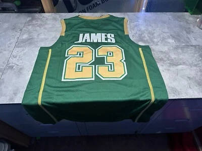 Vintage Lebron James Jersey XXLNike St Vincent St Mary Irish High School #23 - Image 1 of 4