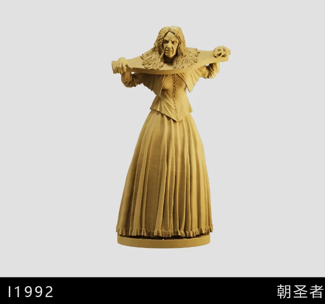 1/64 Resin Fantasy Woman prisoner Unpainted 1992 - Image 1 of 1