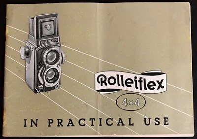 Original Rollei 4x4 User Manual - Excellent - Image 1 of 4
