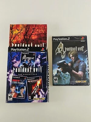 Resident Evil 4 PS2 PlayStation 2 Video Game Capcom 2005 New Sealed & Rough Box - Image 1 of 4