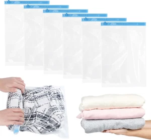 10 Pcs Vacuum Storage Bags for Travel Space,60X40cm |Saving Storage Packing Bags - Picture 1 of 8