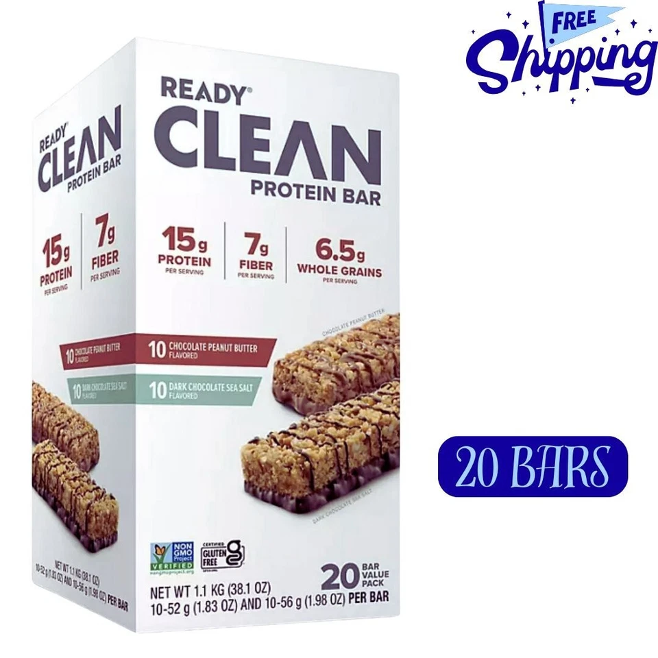 Ready Protein Bar, Variety Pack, 20 Ct. - Image 1 of 1