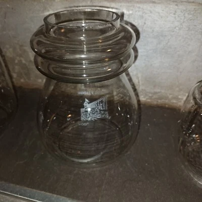 2  verre de lampe tempête Neuf De stock  Marque Résistant  - Photo 1/4