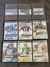 (9) Madden PS Collection Lot (PS1 & PS2) - Untested