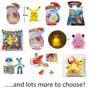 Pokemon Plush Toy Battle Figures clip n go birthday gifts boy girl Christmas - Picture 1 of 51