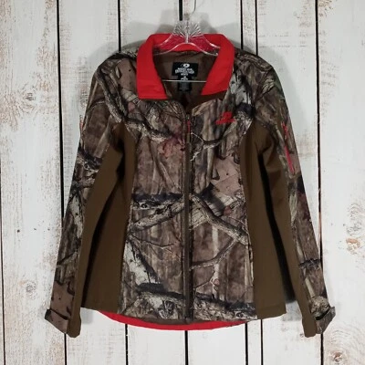 Chaqueta Mossy Oak Para Hombre Talla Mediana Break-Up Infinity Camuflada Caza Cremallera Completa Exterior Foto 1 de 4