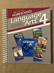 Abeka Homeschool Language Arts 4 Curriculum Lesson Plans - Picture 1 of 10