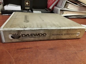 Daewoo Technical Specifications Manual - Picture 1 of 4