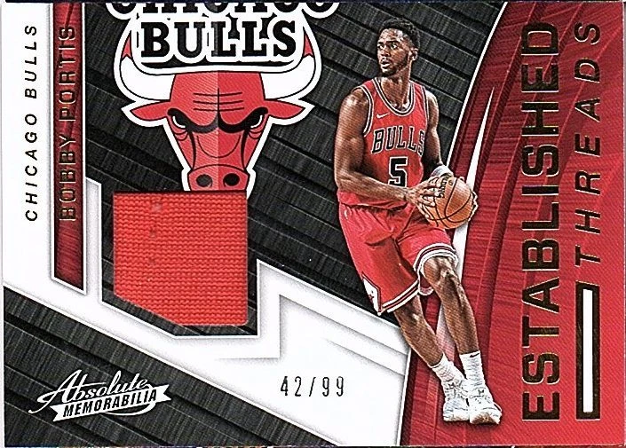 2017-18 Panini Absolute Basketball Used Jersey/Ball Singles (Pick Your Cards) - Image 1 of 1