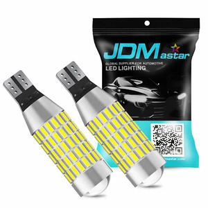 JDM ASTAR 2x Super Bright LED Reverse Backup Light 921 912 Bulb T15 6000K White - Picture 1 of 11