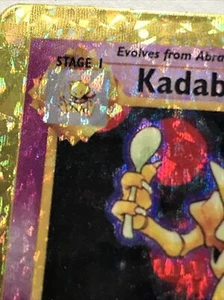 Pokemon Vending Sticker Unused 1999 46/130 Kadabra Uncommon Holo Near Mint - Picture 1 of 4