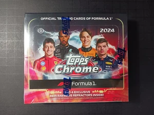 2024 TOPPS CHROME F1 FORMULA 1 QUALIFYING LAP HOBBY BOX - Picture 1 of 4
