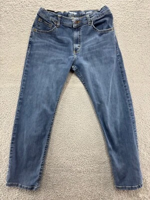 Pantalones de mezclilla Wrangler clásicos rectos para niños talla 16 Husky Western Foto 1 de 4
