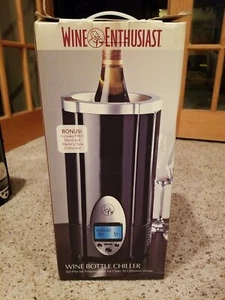 Wine Enthusiast - Electric Table Top and stand Wine Bottle Chiller Complete! - Picture 1 of 4