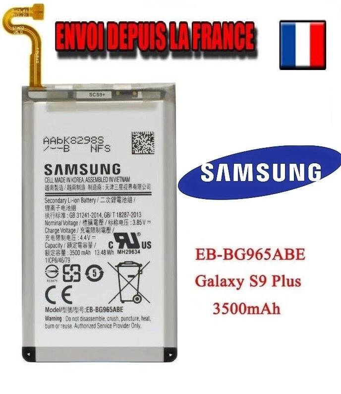 Batterie Samsung Galaxy S9+ EB-BG965ABE 3500mAh S9 plus SM-G965