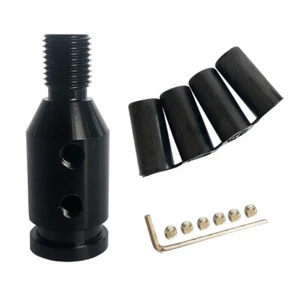 M12x1.25 Universal Car Gear Shift Knob Shifter Adapter For Non Threaded Shifter - Picture 1 of 11
