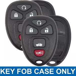 2x New Key Fob Replacement Case Shell For Chevy Buick Cadillac OUC60221 OUC60270 - Picture 1 of 7