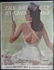 The Saturday Evening Post September 27, 1941 Albert Hampson, Joe DiMaggio BC! - Foto 1 di 1