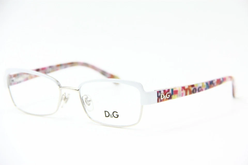 NUEVAS GAFAS DOLCE & GABBANA D&G 5102 1104 BLANCAS AUTÉNTICAS RX D&G5102 49-16 Foto 1 de 3