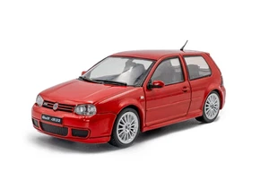 1/43 Volkswagen Golf IV R32 Toronto Red 2003 Diecast Model Car Solido S4313604 - Picture 1 of 10