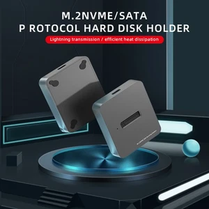 M2 HDD Docking Station NVME/SATA Dual Protocol SSD Enclosure For Notebook - Picture 1 of 7