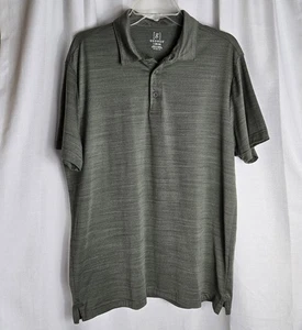 George grey/green mens polo sz  L - Picture 1 of 6
