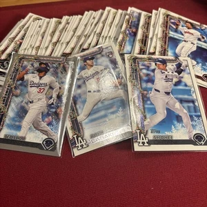 HUGE LOT (80) 2025 Topps Holiday Shohei Ohtani Dodgers + Rookie RC Variation - Picture 1 of 1