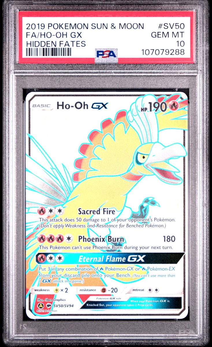 Pokémon TCG Professional Sports Authenticator (PSA) Shiny Pokémon TCG Professional Sports Authenticator (PSA) Shiny