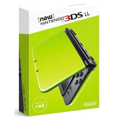 New Nintendo 3DS LL Lime X Black RED-S-MAAA Console with Box NTSC-J - Image 1 of 4