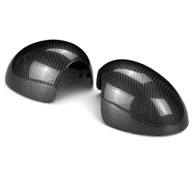 Carbon Style Wing Mirror Cover Cap For MINI Cooper R55 R56 R57 R59 R60 2007-2013 Foto 1 de 4