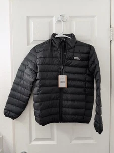 Eddie Bauer $120 Youth Packable Down 650 Jacket,Black,M(7/8) - Picture 1 of 6